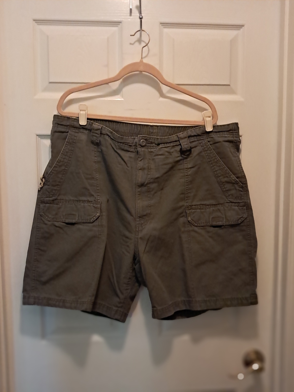 Wrangler Men's Size 44 Green Casual Cargo Shorts